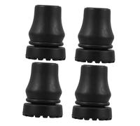 SUPVOX 4Piezas Antideslizantes para Bastones Accesorios de Reemplazo con Diámetro Interior de Instalación para Caminar y Descanso