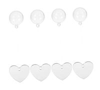 SUPVOX 4piezas Espejos para Pecera Betta Decoración De Acuario Espejo Flotante Decorativo