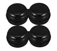 SUPVOX 4piezas Funda Protectora Para Estufa De Gas Cubiertas Para Quemadores De Gas Protector Transparente Para Puertas De Gabinetes Kit Para Seguridad De Bebés