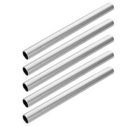 SUPVOX 5 Conectores de Postes para Tienda de Campaña de Aleación de Aluminio Resistentes Intemperie, Tubos Reparadores Plateados 5 Piezas para Kit de Reparación y Accesorios de Camping