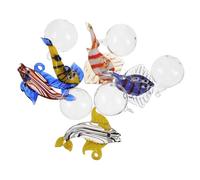 SUPVOX 5 Piezas Adornos Colgantes de Peces de Realista Flotante Decoración Acuario Pequeña Artificial para Oficina Tienda