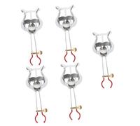 SUPVOX 5 Piezas Carpeta De Musica Para Pianos Lira De Saxofón Carpetas De Papel Lira De Trombón Soporte De Trompeta Melófono Planchar Carpeta De Papel Partitura Casa De Molusco