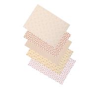 SUPVOX 5 Piezas Scale Self-Adhesive Peel and Stick Wall Decor Cute Patterns For DIY Miniature House Accessories