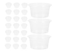 SUPVOX 50 Piezas Caja de Agua para Mascotas Cuencos de Agua para Reptiles para Reptiles Pequeños de Plástico Reutilizable para Serpientes Gecko Tanques de Serpientes