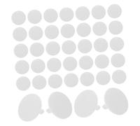 SUPVOX 50 Piezas Cubiertas para Enchufes Infantiles Protectores para Eléctricas Orificios de Seguridad Plásticas Blancas Instalación Fácil para Prevención de Descargas Hogares