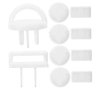 SUPVOX 50 Piezas Del Zócalo Tapas De Enchufes Tapones De Protectores Eléctricos Prueba De Protectores De Enchufes Prueba De Bebés Para Uso Hogares Pequeños