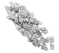 SUPVOX 50piezas Colgadores de Cuadros Ocultos Gancho para Marcos de Fotos de Metal Colgador para Cuadros Resistentes para Galerías de Fotos Familiares