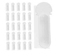 SUPVOX 50piezas Comedero Colgante para Pájaros De Plástico Unidades Comederos para Pinzones y Periquitos para Jaulas De Pájaros para Alimentación Jaulas