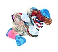 SUPVOX 50piezas Púas De Guitarra Eléctrica y Folk Unidades Resistentes Para Principiantes y Profesionales