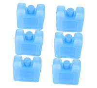 SUPVOX 6 Bloques De Refrigeración para Aire Acondicionado Reutilizables De Plástico Color Azul