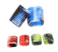 SUPVOX 6 Fundas Protectoras de Goma para Manillar de Carrete de Pesca Diseño Ergonómico Antideslizante para Pesca Cómoda y Ligera