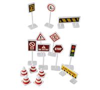 SUPVOX 6 Juegos Conjunto Tráfico Simuladas Educativos de Bloqueo de Carretera de Imaginación y Aprendizaje de Seguridad Vial