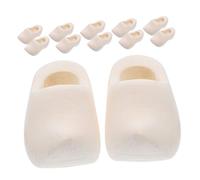 SUPVOX 6 Pares Mini Zapatos de Madera sin Acabado Miniatura Holandesa para Manualidades Decoración de Casitas de Muñecas y Miniatura