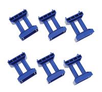 SUPVOX 6 Piezas De Accesorios para Muelles Soportes De Nivel Elevadores Soportes Juguetes De Tren Caballete De Tren Vías De Puente Ferroviario Muelles Puente De Tren Accesorios