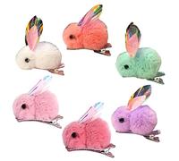 SUPVOX 6 piezas Diademas para Diseño de Conejo Accesorios de Cabello de Organza para de Pascua