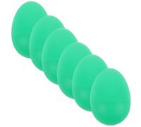 SUPVOX 6 Piezas Huevos Maracas de Plástico para Aprendizaje Rítmico y Educación Temprana Juguetes Musicales Interactivos para Desarrollo Social y Diversión