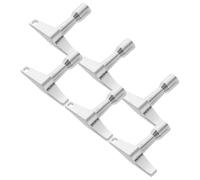 SUPVOX 6 Piezas Llave Afinadora Portátil para Batería de Aleación de Aluminio Diseño Cuadrado, Accesorios para Ajuste de Parche en Conciertos y Reparaciones