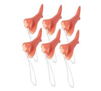SUPVOX 6 Piezas Narices de Bruja Falsas para Halloween y Carnaval Accesorios de Disfraz para Fiesta de Cosplay Decoración Divertida y Espeluznante