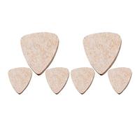 SUPVOX 6 Piezas Púas De Fieltro De Lana Púas De Ukelele Púas De Mandolina Reemplazos De Púas De Guitarra Púas De Guitarra Acústica Textura De Lana Suministros De Práctica Balada