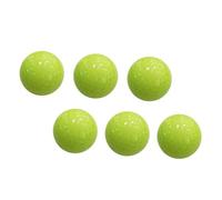 SUPVOX 6 Piezas Unidades Pelotas de Golf Fluorescentes Resistentes de Práctica Nocturna Bolas Luminosas para Entrenamiento Interior y Exterior Ligeras y Duraderas para Golf al Atardecer