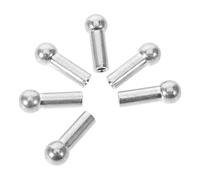 SUPVOX 6 Tapones de Bola para Cable de Acero 5 MM Accesorios para Máquinas de Gimnasio en Casa Repuestos de Piezas de Fitness Tope de Cable para Entrenamiento Poleas Paquete de 6