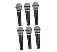 SUPVOX 6piezas Accesorio De Micrófono Falso Realista para Simulación y Modelado