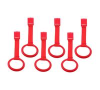 SUPVOX 6piezas Anillas para Cuna Arnés de Caminata para Bebés Herramientas de Aprendizaje para Caminar para Ejercicios de Caminar para Levantarse Cama Accesorios Colgantes para Parques