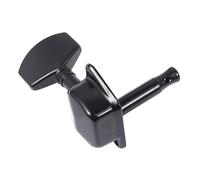 SUPVOX 6piezas Clavijas De Afinación De Guitarra Estilo Vintage Semicerradas De Cabeza Cuadrada Miniatura 3r3l Negras Para Guitarra