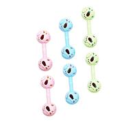 SUPVOX 6piezas Juguetes De Campana De Mano Juguete Sonajero Para Bebés Para Recién Nacidos y Gateando Bebés