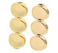 SUPVOX 6piezas Mango De Encordador Para Guitarra Pequeño Botón De Afinación Repuesto De Clavija De Cuerda Perillas Para Guitarra Fácil Reemplazo De Cuerdas Escenario De Práctica