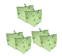 SUPVOX 6piezas Paquete De Bandanas Triangulares para Bufanda De Verano Diseño De Frutas Accesorio De Fiesta para y