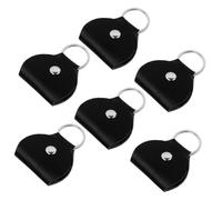 SUPVOX 6piezas Porta Púas De Guitarra Cuero Estuche De Unidades para Transporte Llavero Protección para Púas De Guitarra