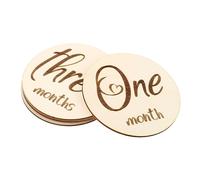 SUPVOX 6piezas Tarjetas De Del Mensuales Tarjetas De Conmemorativas De Para Fotos De Bebés y Embarazadas Para Bebés