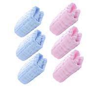 SUPVOX 6piezas Toalla Cuadrada De Algodón Para Eructar Toallitas De Muselina Para Bebés Paños Saliva Artículos Imprescindibles Para Recién Nacidos