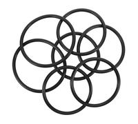 SUPVOX 7 piezas Anillos de Goma para Cuencos Cantores de Pequeños para Prácticas de y Casa Material Resistente y Duradero de Transportar