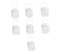 SUPVOX 7piezas Caja para Chupetes de Unidades Contenedor Portátil para Bebés Cierre Hermético y Diseño de Ventilación para Guarderías y Viajes