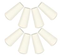 SUPVOX 8 Perillas de Cordón de Madera Color Beige para Persianas de Ventana, Accesorios para Cortinas, Extremo de Cordón de Tracción, Juego de 8 Piezas para Hogar y Decoración