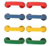 SUPVOX 8 Piezas Teléfonos de Lectura para Colores Rojo Amarillo Azul y Verde con Retroalimentación Auditiva para Mejorar Conciencia Fonémica y Pronunciación