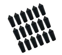 SUPVOX 80 Piezas Protector de Dardos Gorras de Vuelo Accesorios de Vuelo Tablero de Dardos Corrector de ala de alas de Vuelo fijador Protector de ala Ordenador Personal Black