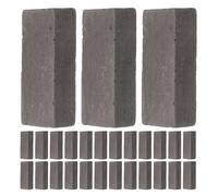 SUPVOX 80piezas Ladrillos Escalonados para Tanque De Tortugas De Miniaturas Decorativas Bloques De Construcción Pequeños para Terrarios Paisajismo De Microladrillos para Hábitat De Tortug