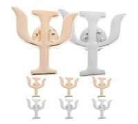 SUPVOX 8piezas Broches de Psicología Accesorio para Chaqueta de Traje Broche de Solapa para Hombres y Mujeres Decoración para Fiesta Pin de Cuello de Camisa