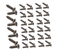 SUPVOX 900piezas Kit de Tornillos para Guitarra Eléctrica, Tornillos Autorroscantes de 3mm Diseño Antiarañazos para Golpeadores y Afinadores, Adecuado para Luthiers Profesionales