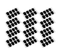 SUPVOX 96piezas Almohadillas de Goma para Saxofón Parches Adhesivos para Boquilla Almohadillas Protectoras para Boquilla de Clarinete Uso para Practicar Instrumentos Musicales