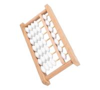 SUPVOX Abaco de Madera DIY Educativo Portátil de Columnas para Aprendizaje y Cálculo Matemático Infantil Herramienta Ligera y Resistente para Enseñanza Aritmética
