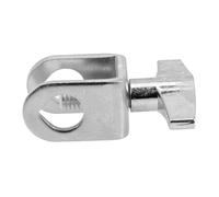 SUPVOX Abrazadera de Clip para Cencerro de Ajustable Soporte Metálico Duradero para Montaje Aro de Bombo Accesorio Profesional para Fijar Cencerros Batería