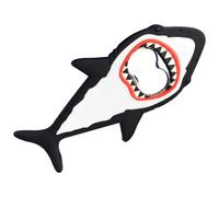 SUPVOX Abridor de Botellas Magnético Diseño de Tiburón Negro, Abrebotellas para Cerveza y Refrescos, Imán para Refrigerador, Adecuado para Fiestas, Hogar y Bar, Herramienta Portátil