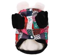 SUPVOX Abrigo de Invierno para Perros XS Chaqueta Gruesa y Cálida de Algodón Ropa Cómoda para Mascotas Que No Daña la Piel Adecuado para Paseos y Senderismo en Clima Frío