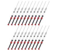 SUPVOX Absorbedor de Tinta para Pluma Estilográfica 34 MM de Diámetro 20 Piezas Aguja de Transferencia Accesorio de Recarga de Tinta Desmontable Acero Inoxidable y Plástico para Uso