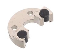 SUPVOX Accesorio para Trompa y Euphonio en Metal y Plástico Color Plata Diseño en Forma de Media Luna, Optimización del Flujo de Aire para Bandas y Actuaciones al Aire Libre