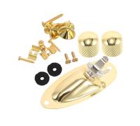 SUPVOX Accesorios de Guitarra Eléctrica Kit de Herramientas con Botones de Correa Perillas de Guitarra de Conector de Clavija Uso Escenario de Concierto